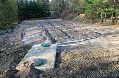 Septic Leach Field Installation