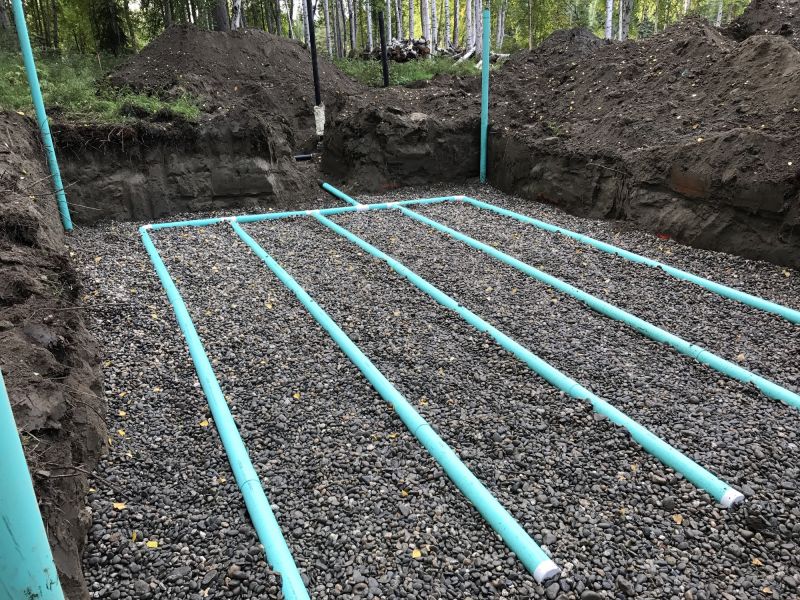 Septic Leach Field Installation